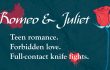 Don't miss Romeo and Juliet: Nov 29th to Dec 8th